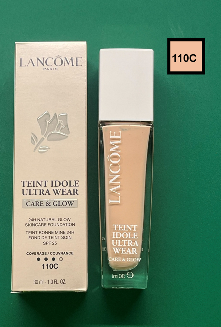 Lancome Teint Idole Ultra Wear Care & Glow Serum Foundation SPF25 #110C 30ml