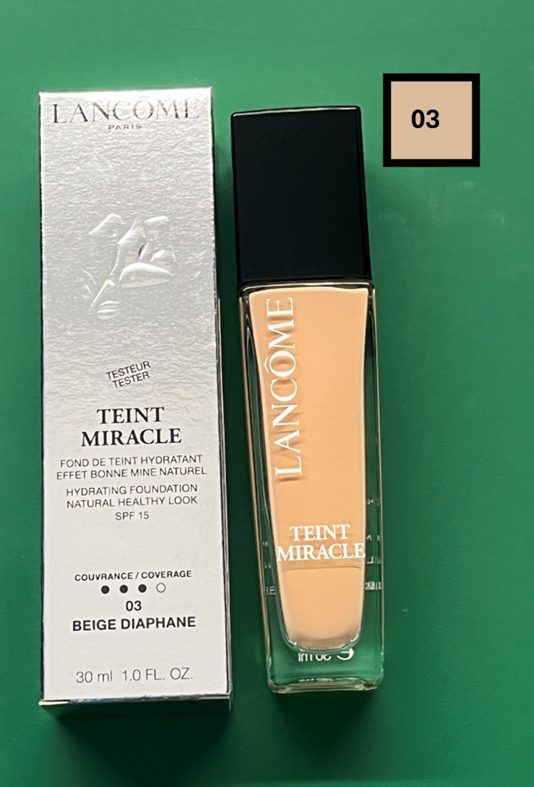 Lancome Teint Miracle Hydrating Foundation SPF15 03-Beige Diaphane 30ml