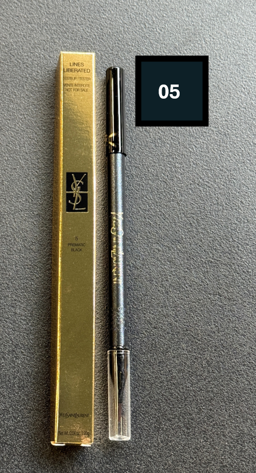YSL Lines Liberated Waterproof Eye Pencil 05-Prismatic Black 1.2g