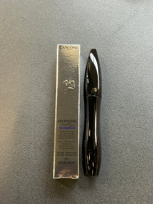 Lancome Hypnose Doll Eyes Waterproof Doll Lash Effect Mascara Wide Eye Look 24 hours Hold 01- So Black 6.5ml