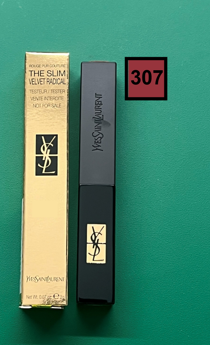 YSL Rouge Pur Couture The Slim Velvet Radical 307-Fiery Spice 2g