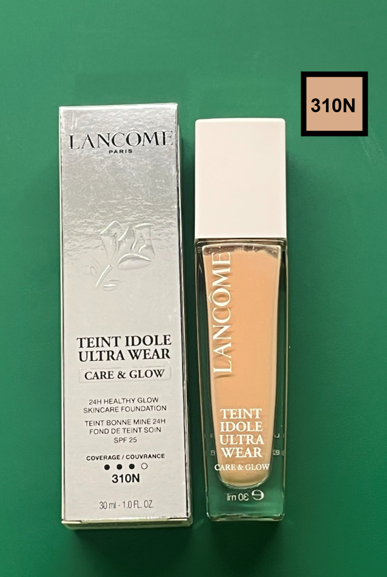 Lancome Teint Idole Ultra Wear Care & Glow Serum Foundation SPF25 #310N 30ml