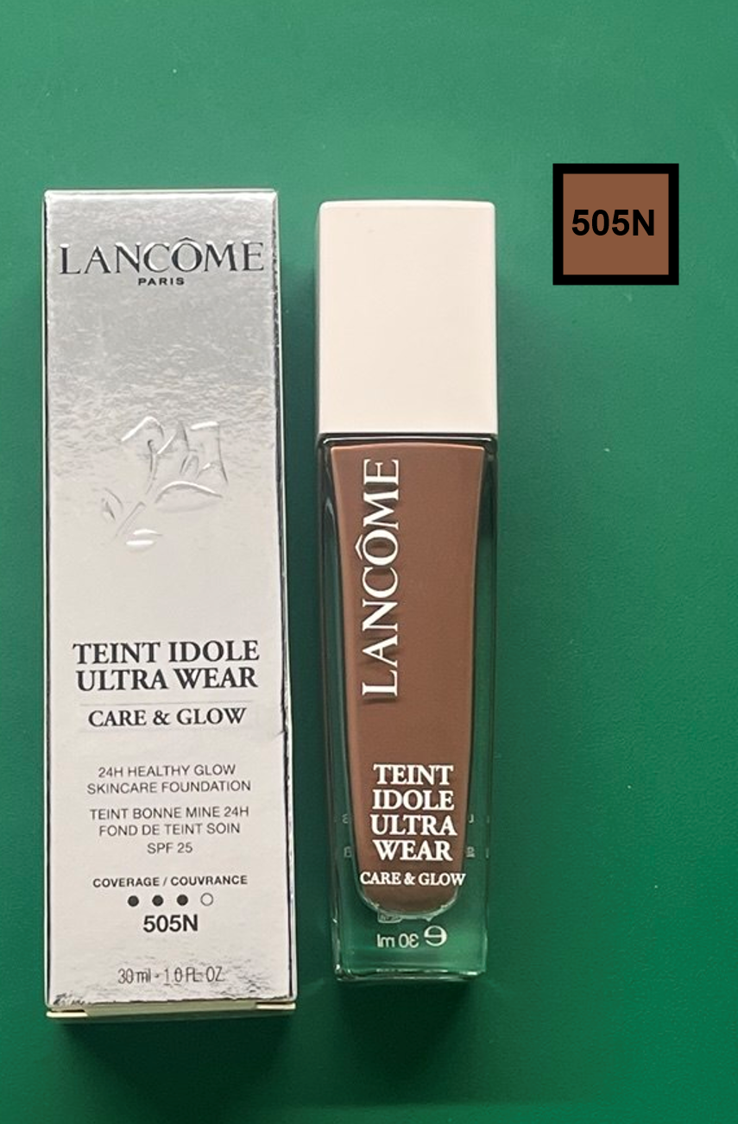 Lancome Teint Idole Ultra Wear Care & Glow Serum Foundation SPF25 #505N 30ml