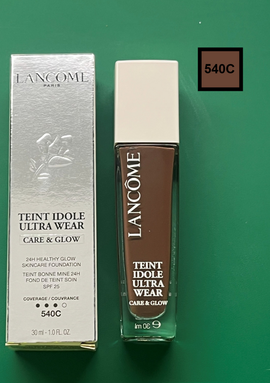 Lancome Teint Idole Ultra Wear Care & Glow Serum Foundation SPF25 #540C 30ml